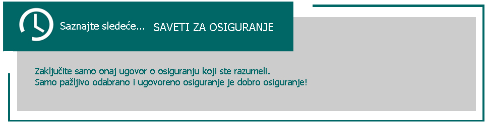 Saveti za Dobrovoljno Zdravstveno Osiguranje PROGRESS BAR br 2 CEPEOS